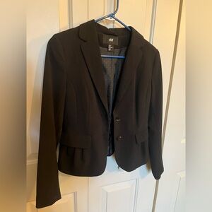 H&M Elegant Black Jacket